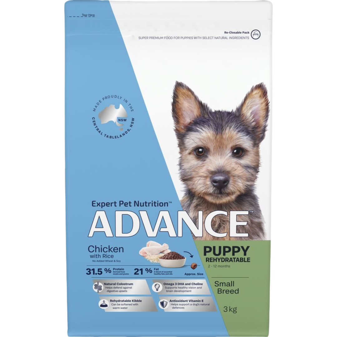Puppy Small Rehydratable Dry Dog Food Chicken With Rice