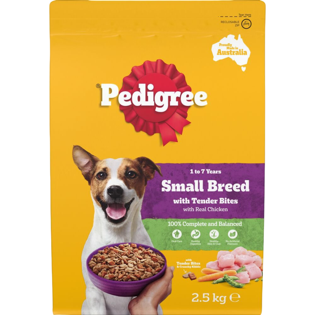 Small Breed Adult Dry Dog Food Real Chicken