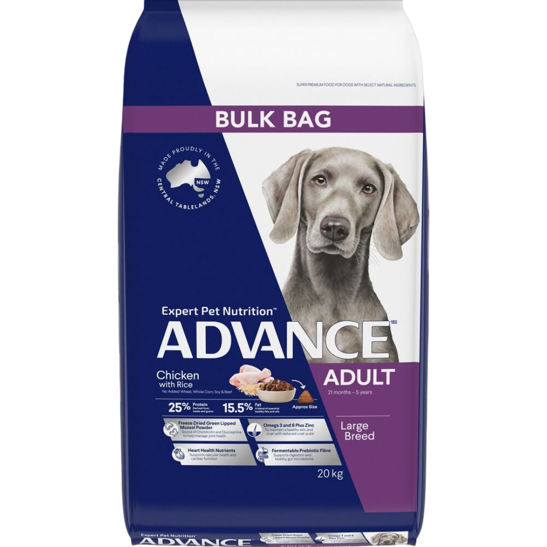 Large Adult Dry Dog Food Chicken With Rice