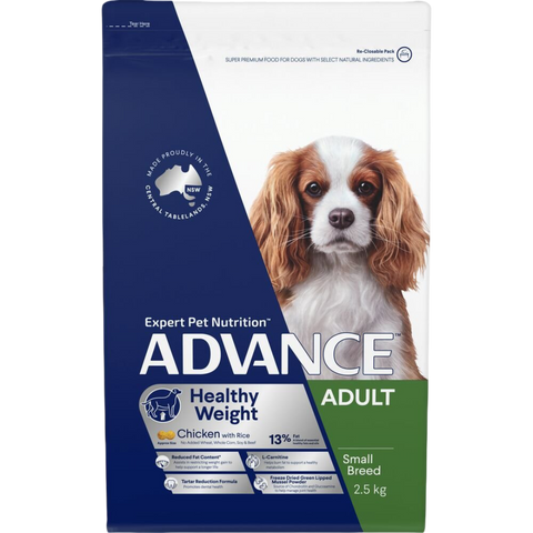 Healthy Weight Small Adult Dry Dog Food Chicken With Rice