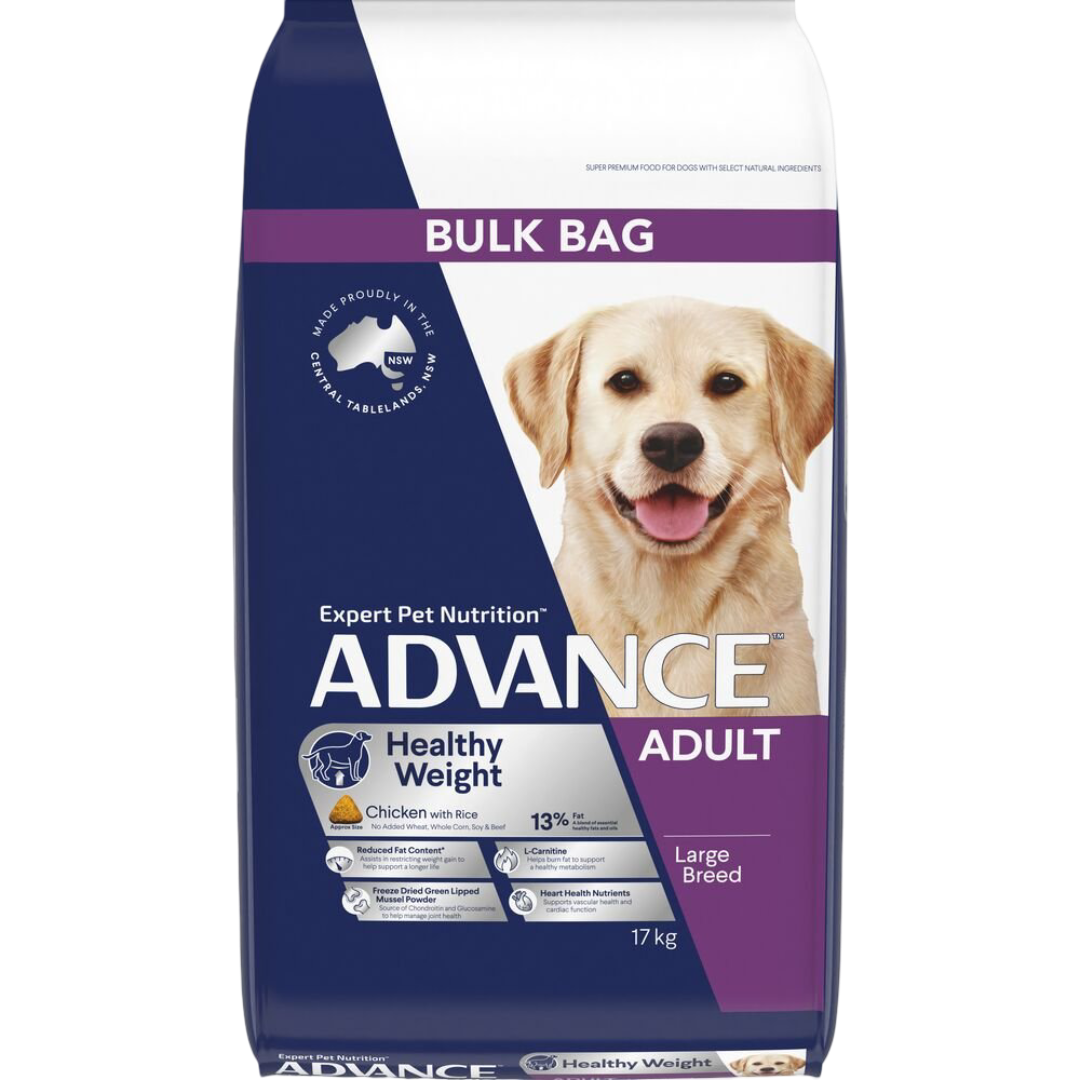 Healthy Weight Large Adult Dry Dog Food Chicken With Rice