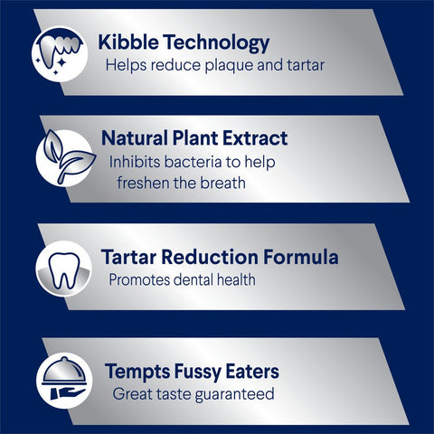 Triple Action Dental Care Small Adult Dry Dog Food Chicken With Rice