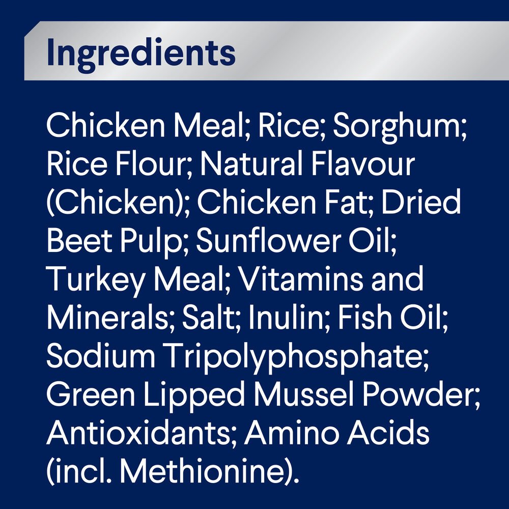 Healthy Ageing Small Adult Dry Dog Food Chicken With Rice