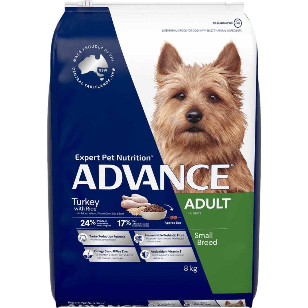 Small Adult Dry Dog Food Turkey With Rice