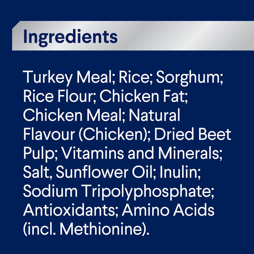 Small Adult Dry Dog Food Turkey With Rice