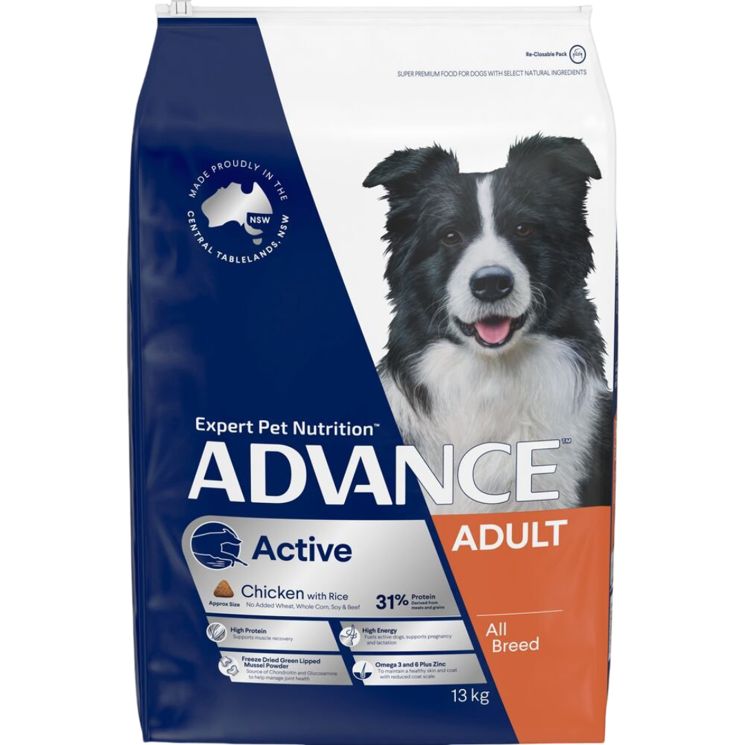 Active Adult Dry Dog Food Chicken With Rice