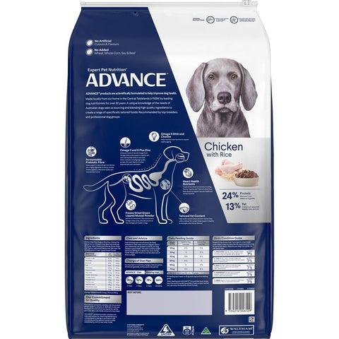 Healthy Ageing Large Adult Dry Dog Food Chicken With Rice