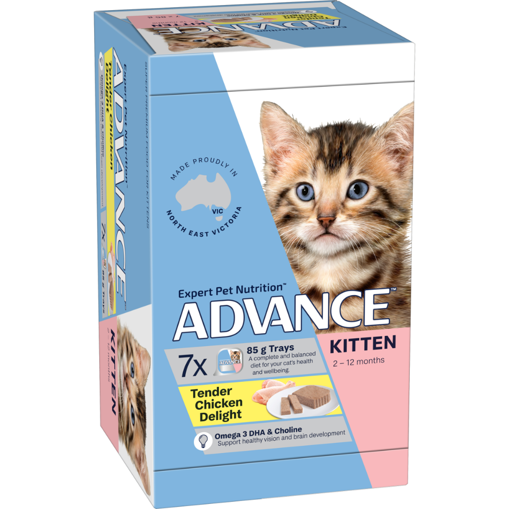 Kitten Tender Chicken Wet Cat Food Trays