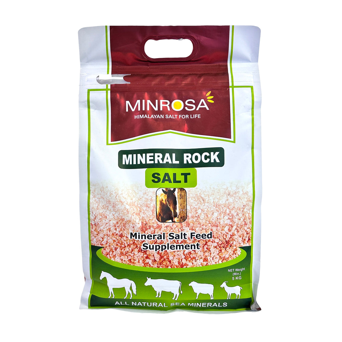 Minrosa Himalayan Mineral Rock Salt Granules 5kg