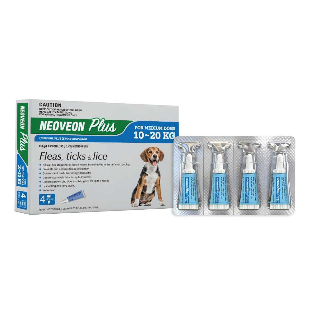 Flea & Tick Spot-On For Medium Dogs