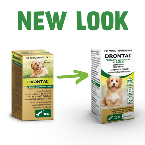 Drontal Worming Suspension Puppies 30ml