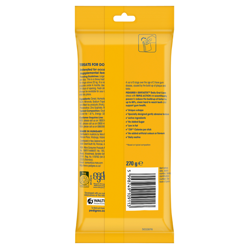 Dentastix Daily Dental Large Giant Dog Treats