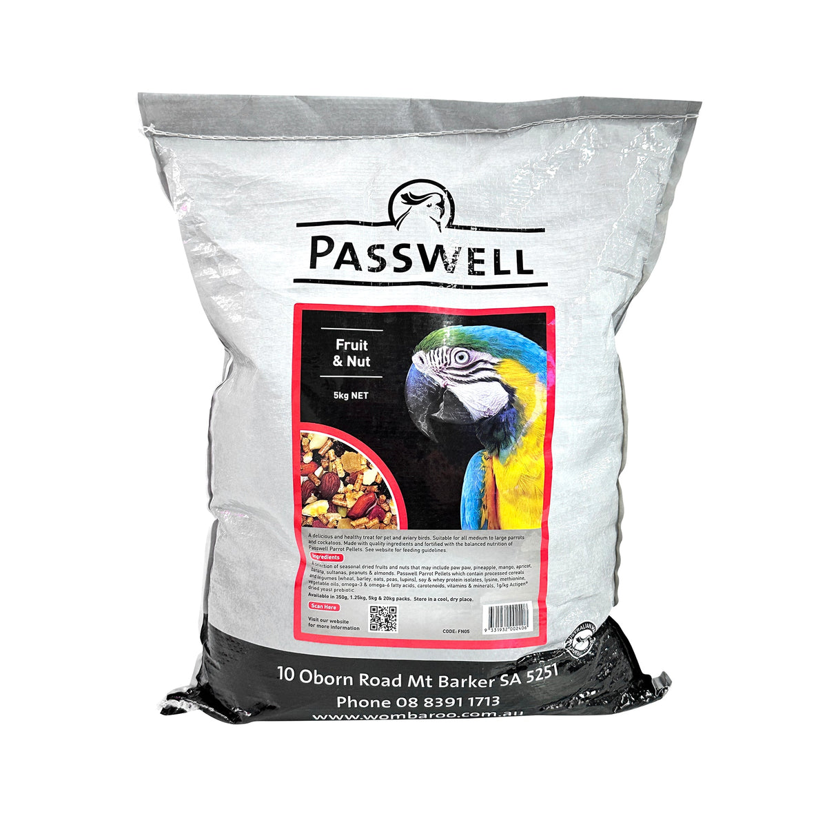 Passwell Fruit & Nut Treat for Birds