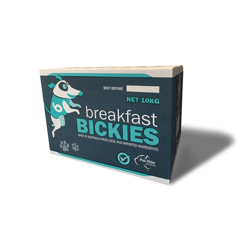 Pet-Rite Breakfast Bickies Dog Treats 10kg