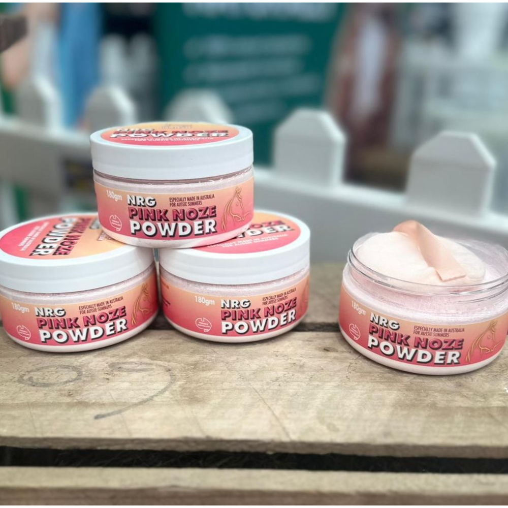 Pink Noze Powder Natural Mineral Shield For Horses