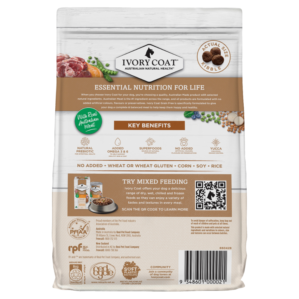 Lamb & Kangaroo Grain Free Adult Dry Dog Food