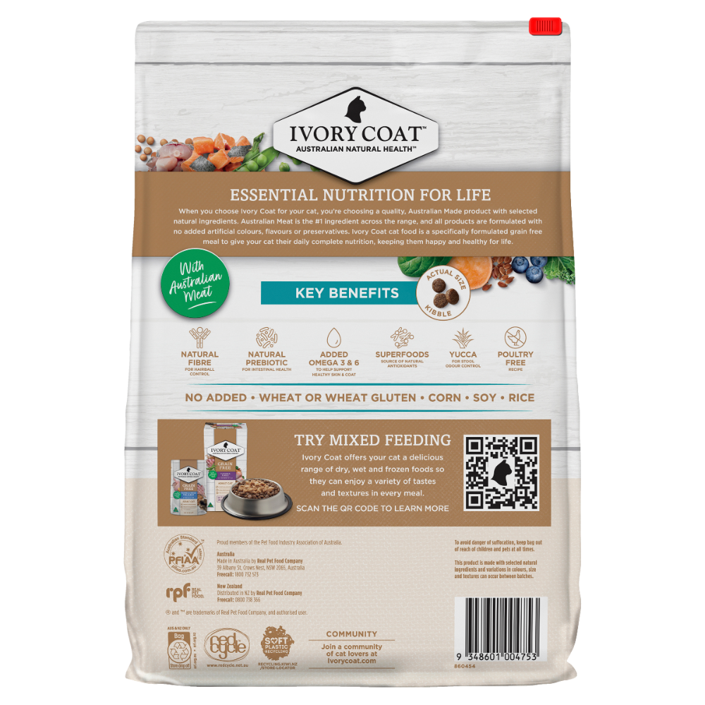 Grain Free Dry Cat Food Adult Ocean Fish And Salmon