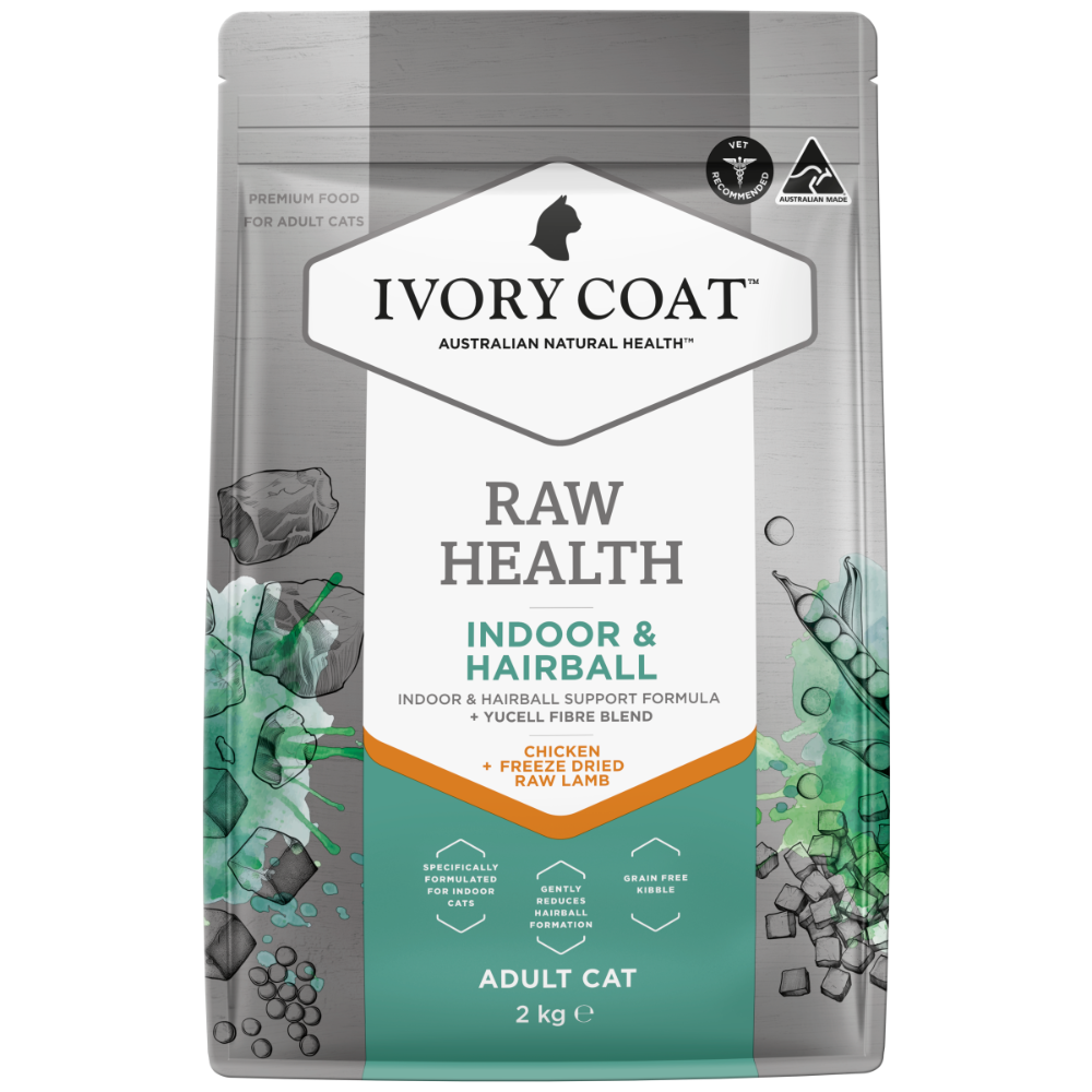 Raw Health Adult Indoor And Hairball Dry Cat Food