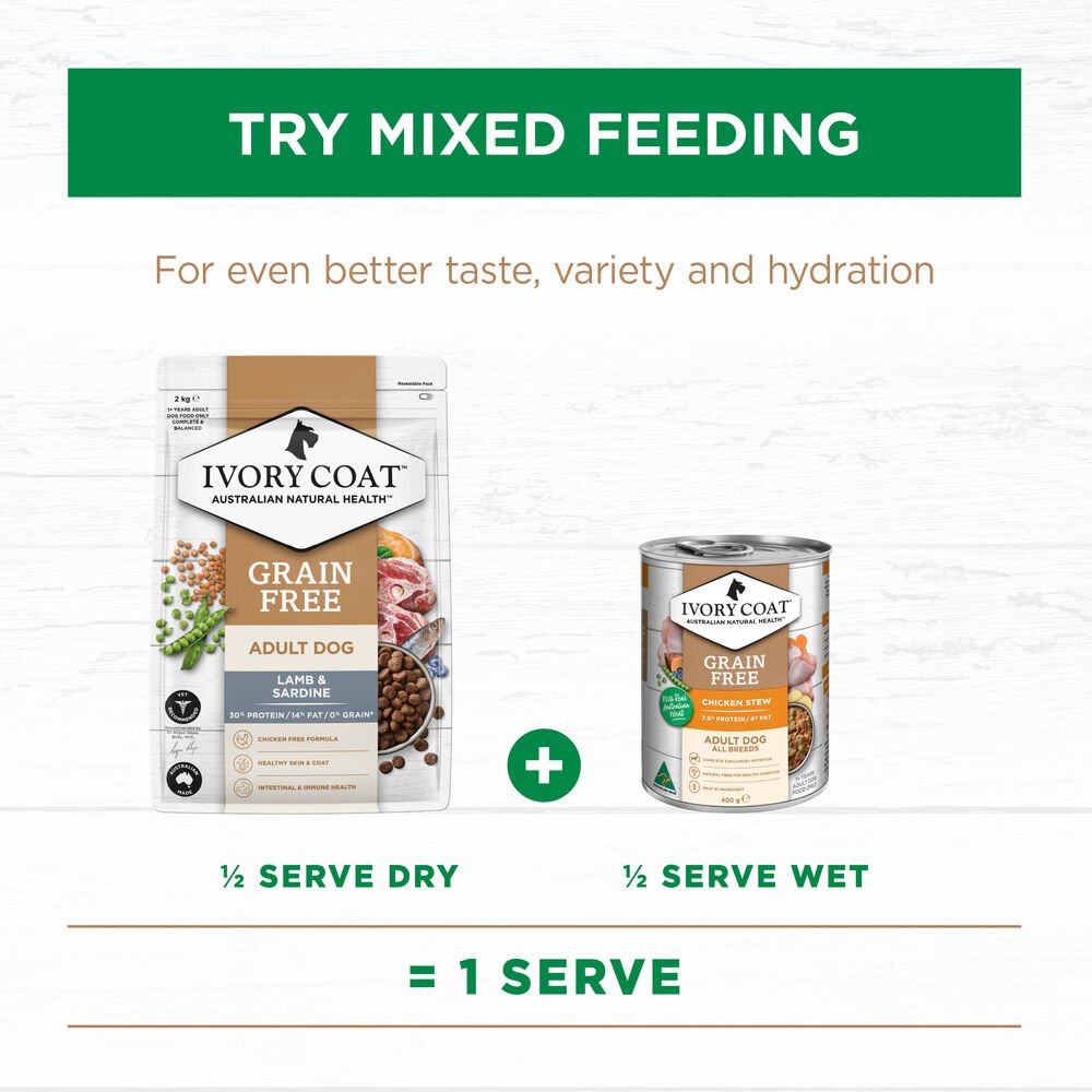 Lamb & Sardine Grain Free Adult Dry Dog Food