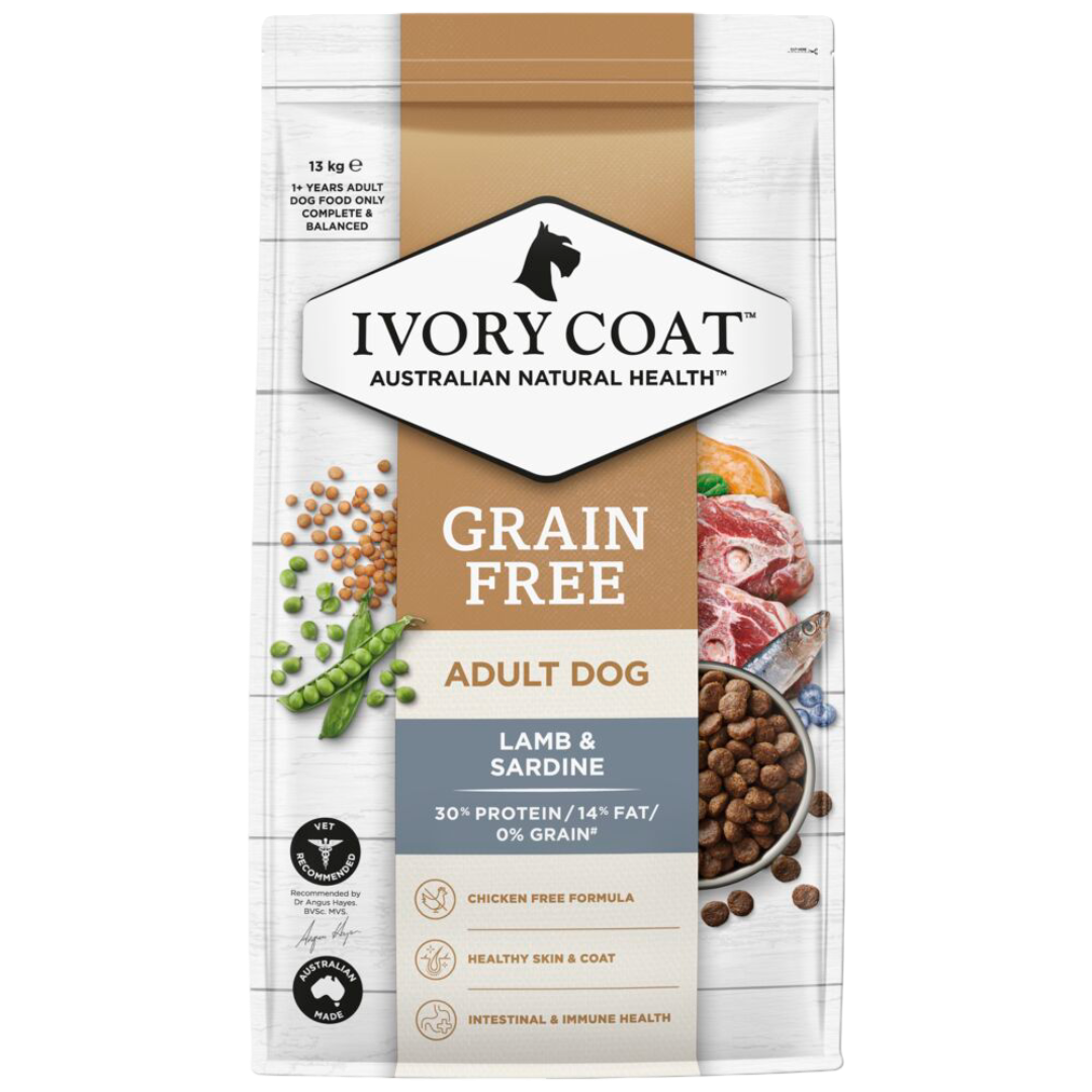 Lamb & Sardine Grain Free Adult Dry Dog Food