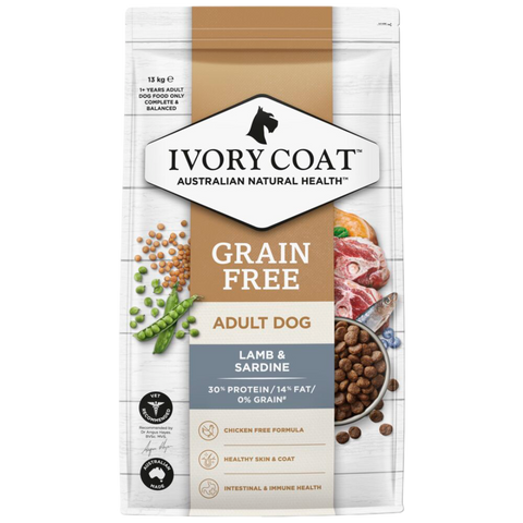 Lamb & Sardine Grain Free Adult Dry Dog Food