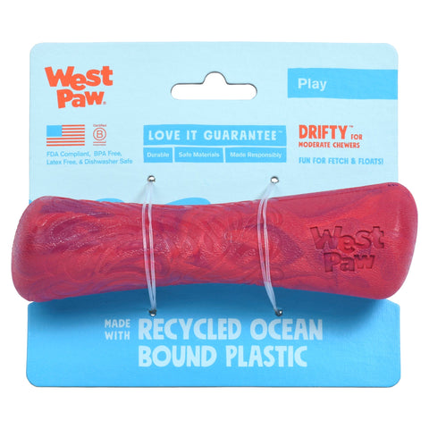 West Paw Seaflex Recycled Plastic Fetch Dog Toys - Drifty