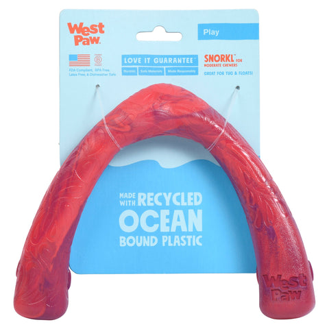 West Paw Seaflex Recycled Plastic Tug Dog Toys - Snorkl