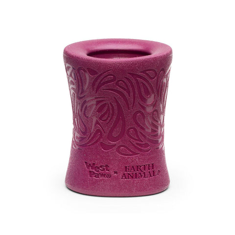 West Paw Funnl Dog Toys for Moderate Chewers - Tropic Red | petsome Pet Supplies