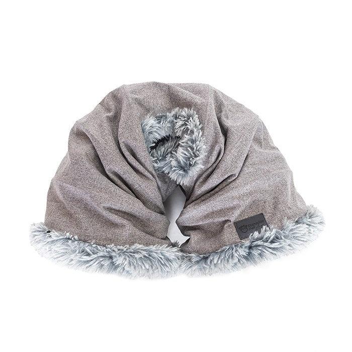 Superior Pet Luxe Cat Tunnel Dove Grey 100x30x30cm