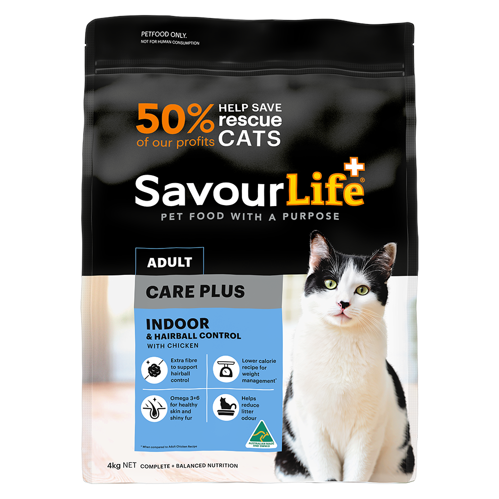 Indoor And Hairball Control Care Plus Chicken Adult Dry Cat Food