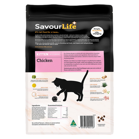 Chicken Kitten Dry Cat Food