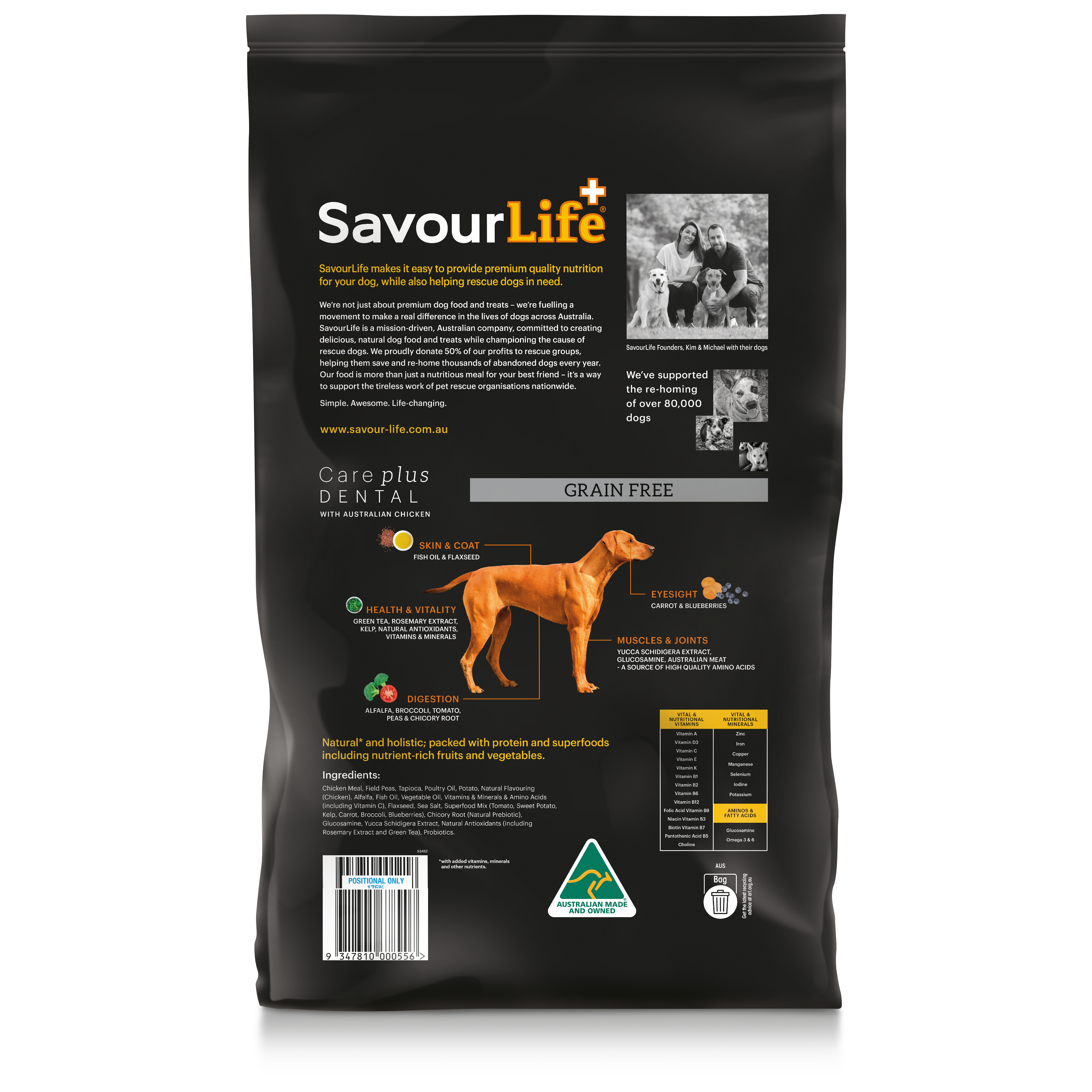 Dental Chicken Grain Free Adult Dry Dog Food