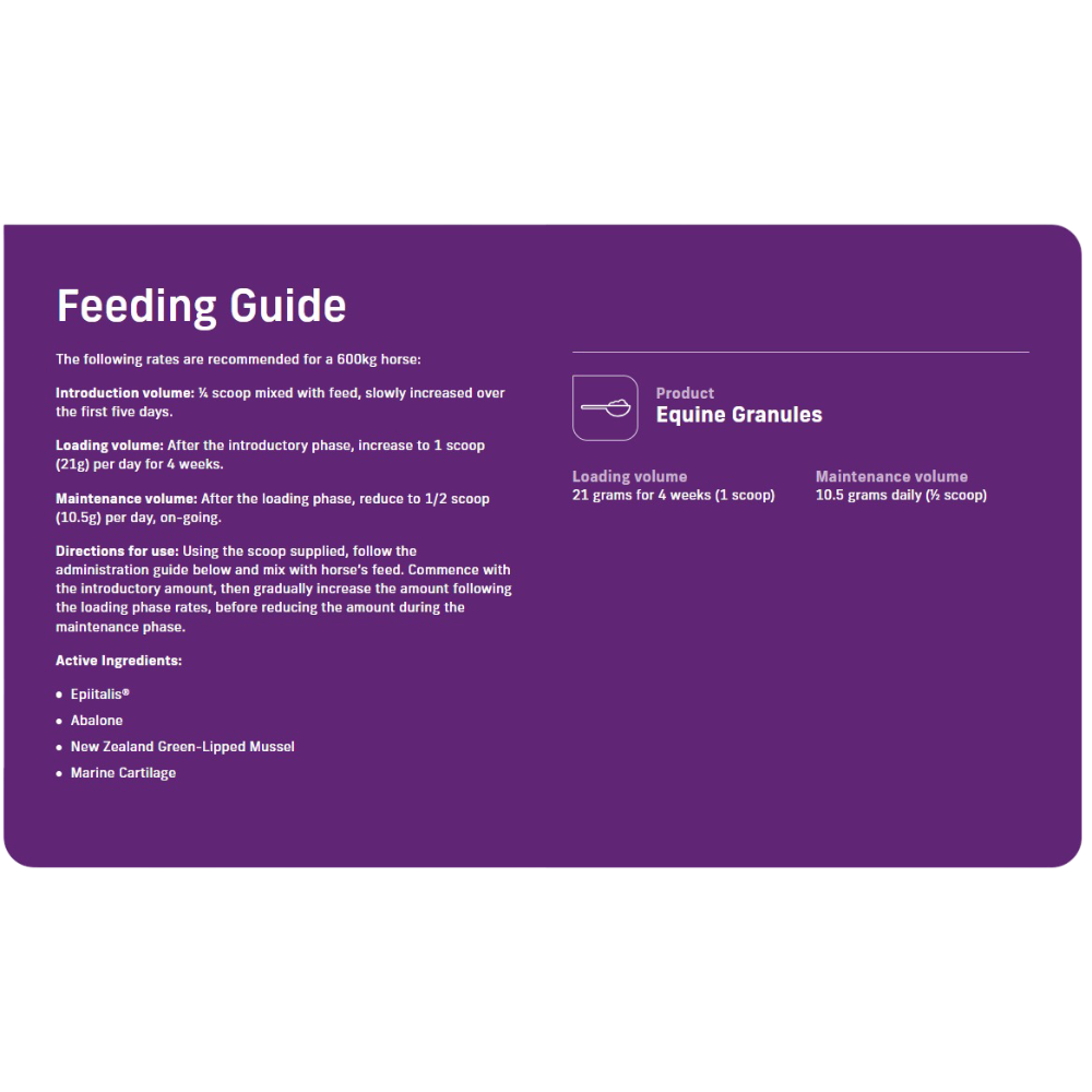 Equine Granules Joint Health Support Granules