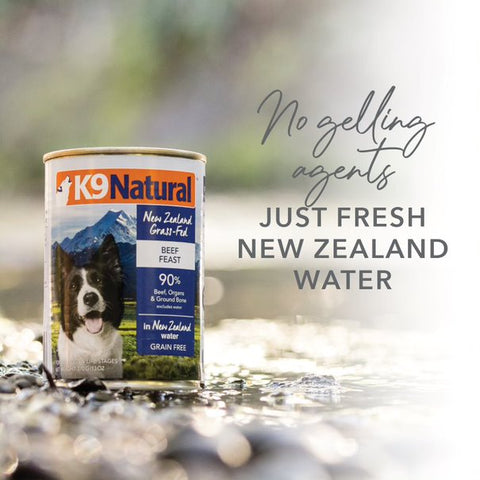 K9 Natural Canned Beef Feast Wet Dog Food