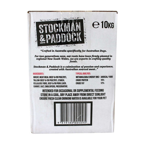 Stockman & Paddock Dog Biscuit Treat 10kg