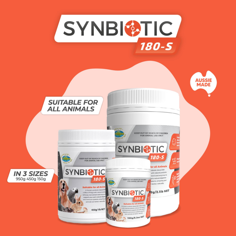 Synbiotic 180 S Probiotics for All Animals