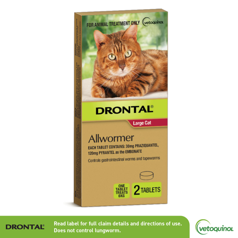 Allwormer Tablets For Large Cats