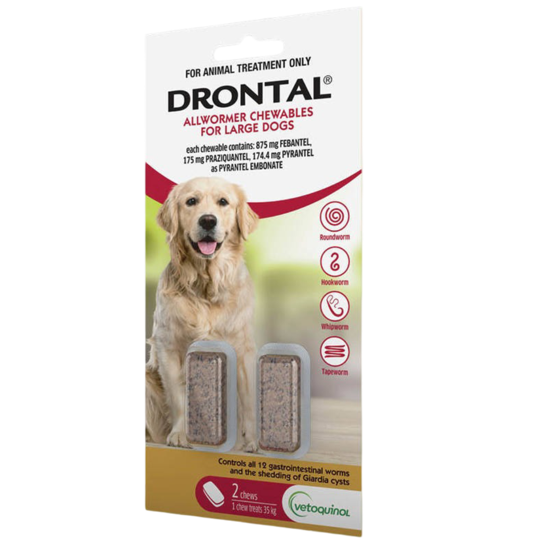Dog Allwormer Chewable 35kg