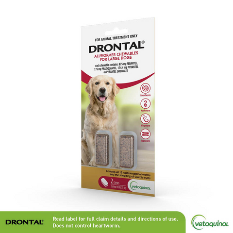 Dog Allwormer Chewable 35kg