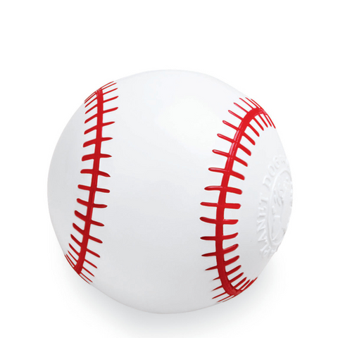 Planet Dog Orbee-Tuff Baseball Treat-Dispensing Dog Chew Toy
