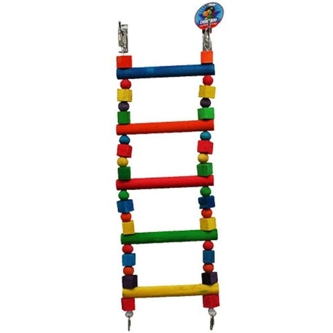 Cheeky Bird Large Parrot 5 Step Ladder