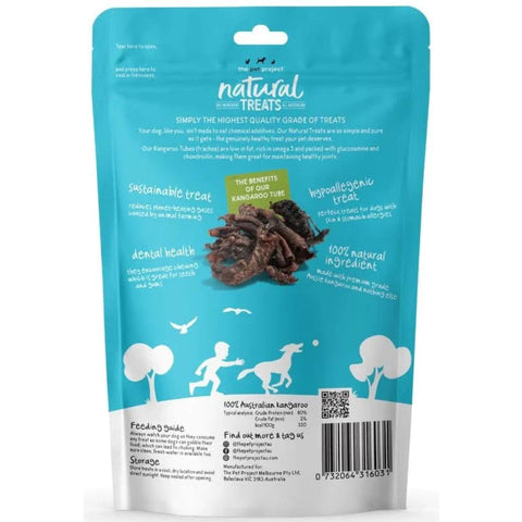 The Pet Project Natural Dog Treats Kangaroo Trachea Tube