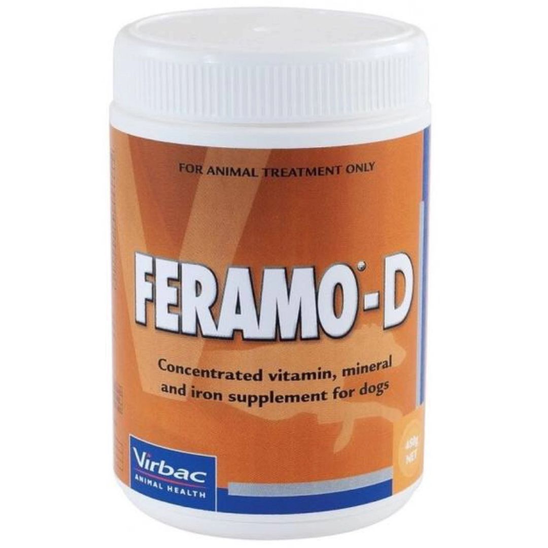 Virbac Feramo D Vitamin and Mineral Supplement for Dogs