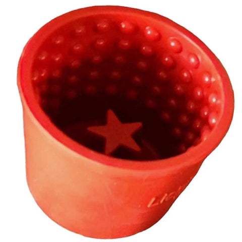 LickiMat Dog Yoggie Pot - Red | petsome Pet Supplies