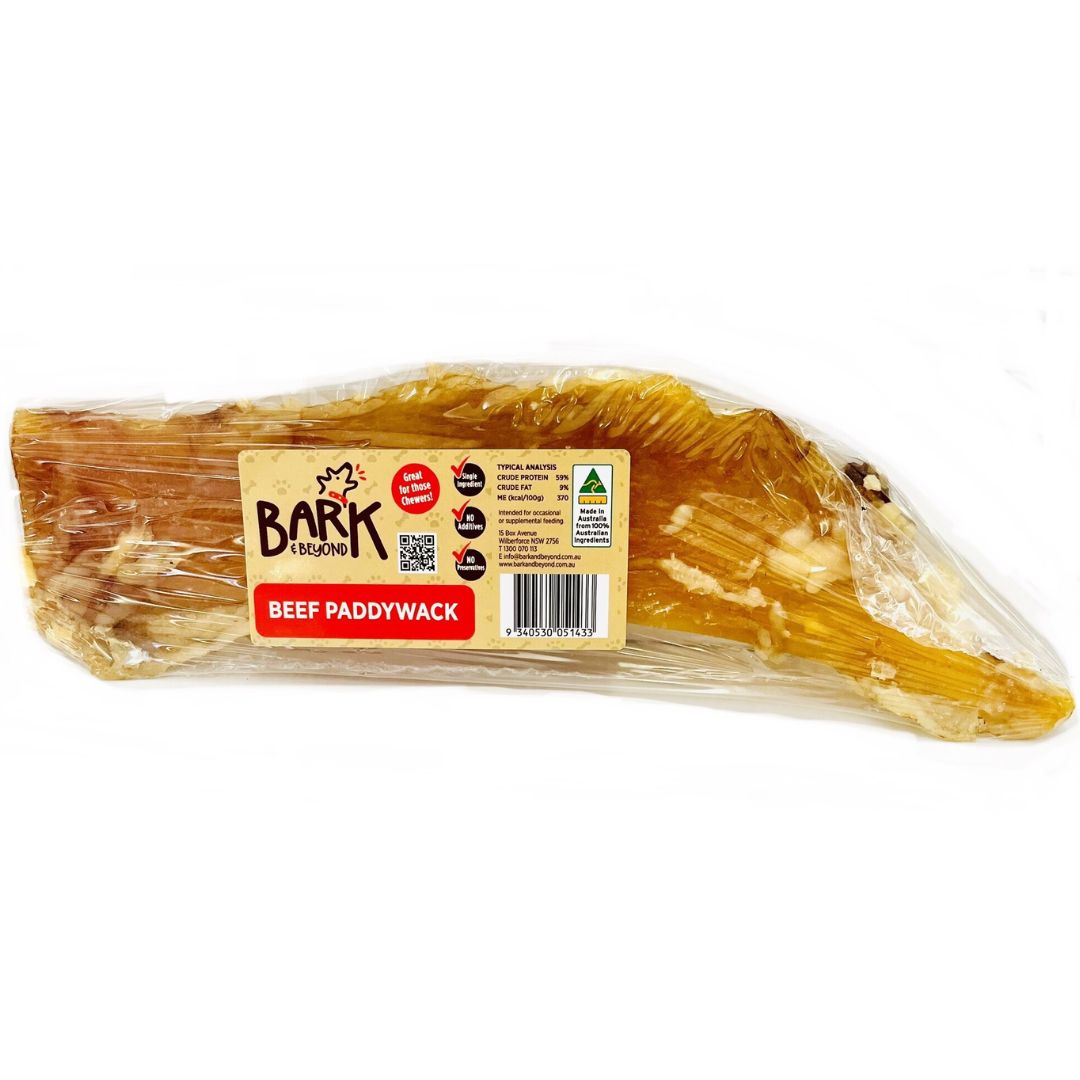 Bark & Beyond Beef Paddywhack - 30cm | petsome Pet Supplies