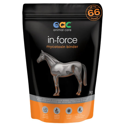 EAC Animal Care in-Force - Mycotoxin Binder for Horses - 1kg | petsome Pet Supplies
