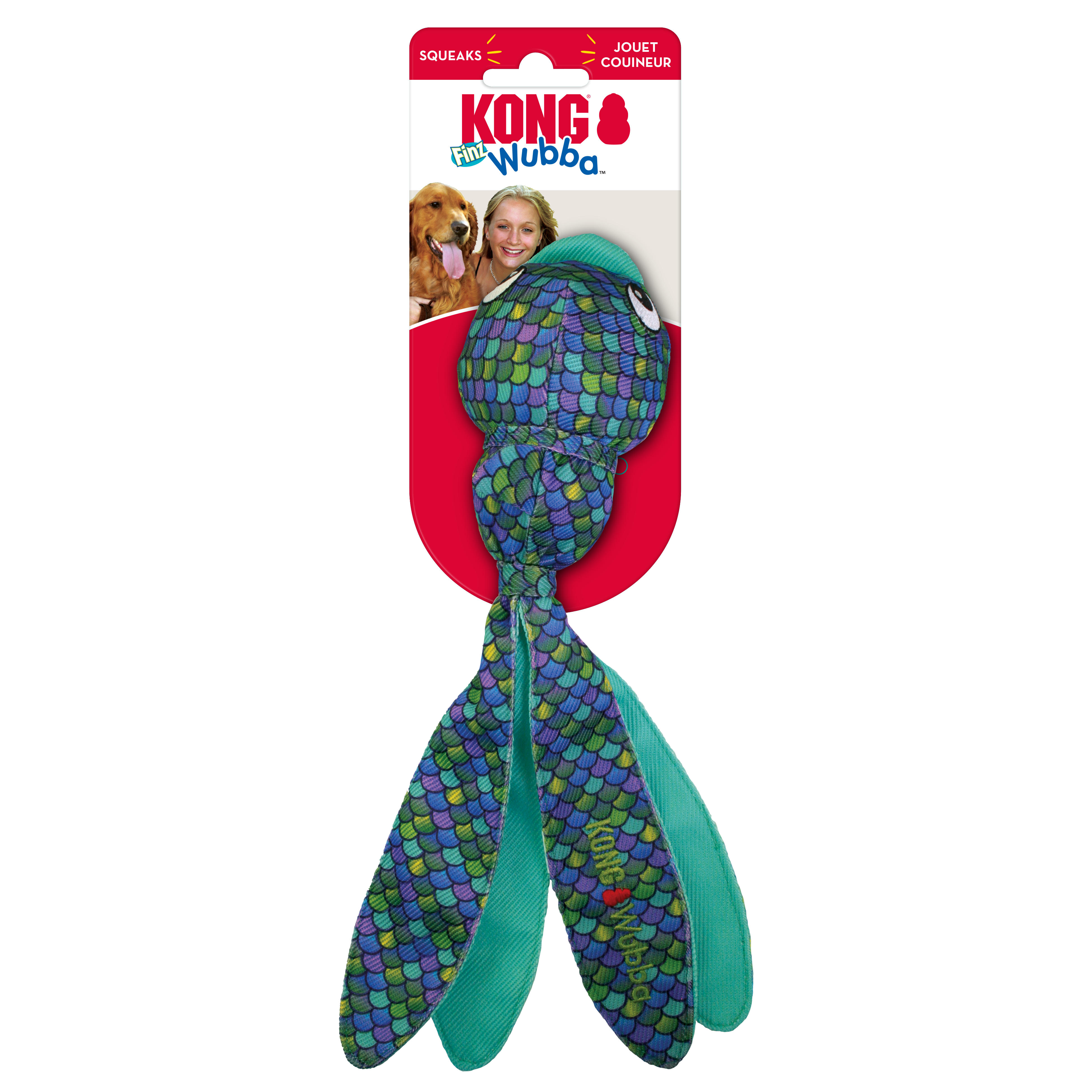 KONG Dog Toys Wubba Finz 01