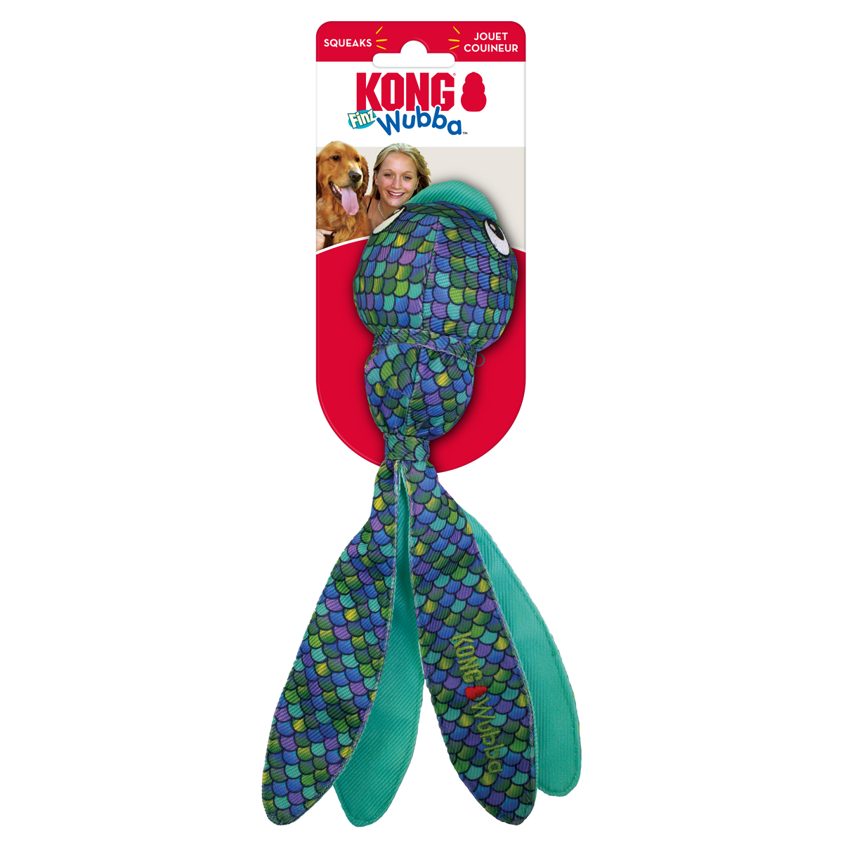 KONG Dog Toys Wubba Finz 01