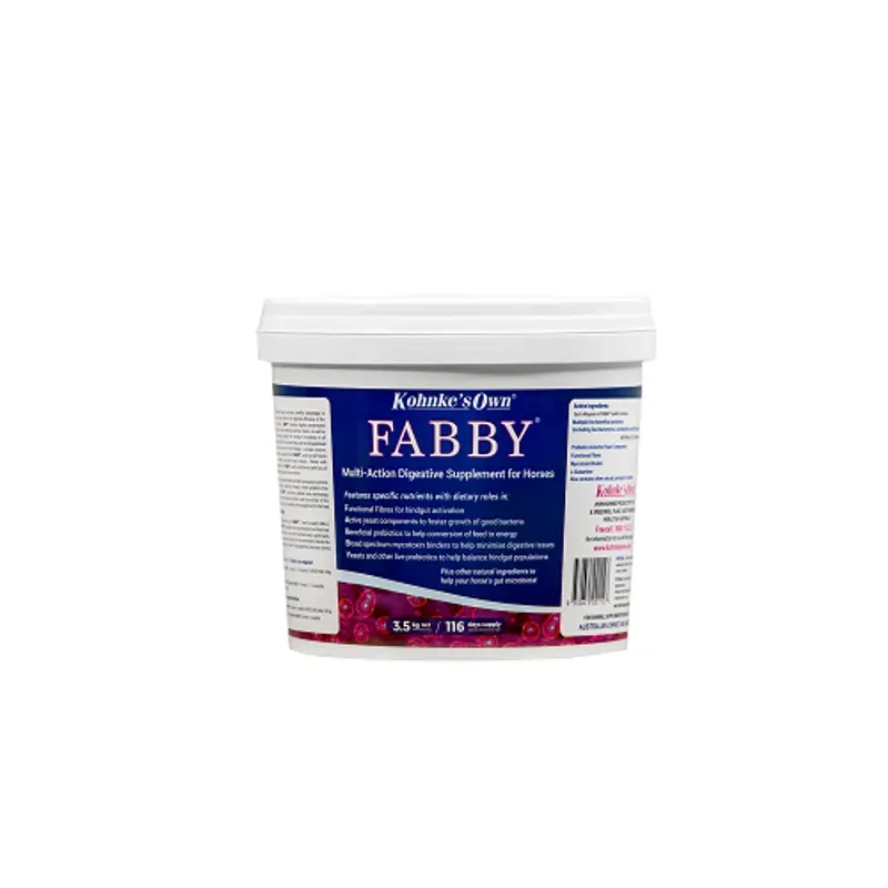 Kohnke's Own FABBY - Multi-action Digestive Supplement for Horses