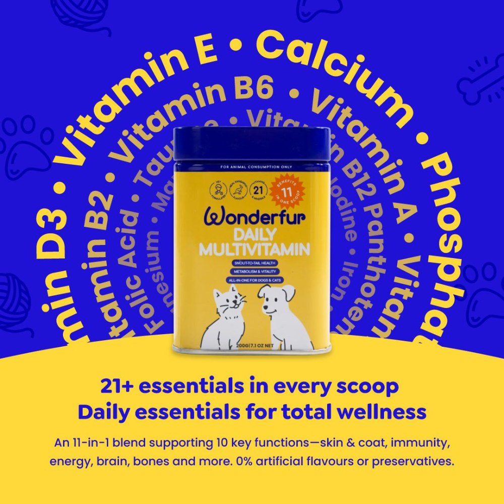 Daily Multi Vitamin Powder For Dogs And Cats